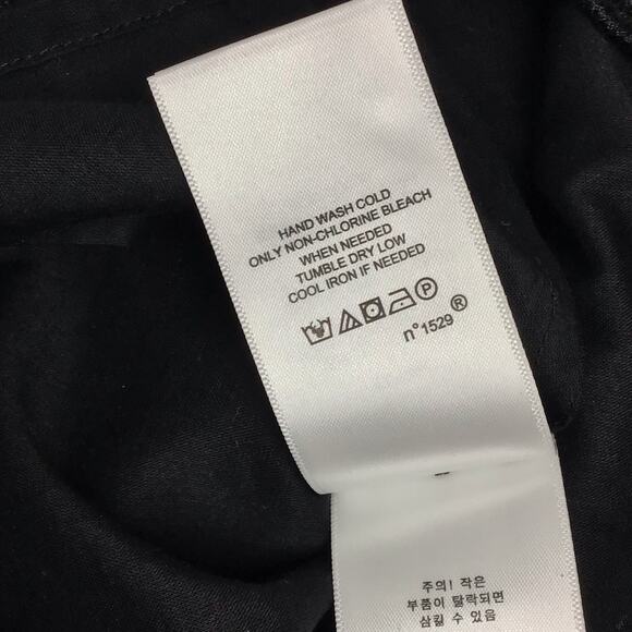 Ralph Lauren Black Label A Line Black Mini Skirt 10 Embroidered Voile NEW NWT - Picture 9 of 14